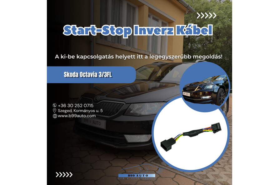 Start-Stop inverz kábel Skoda Octavia 3